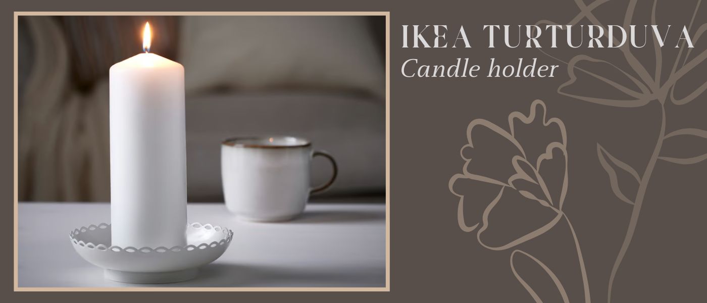 جاشمعی ایکیا مدل IKEA TURTURDUVA